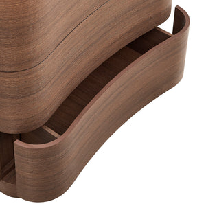 Mirae 5-Drawer Curved Dresser Chest of Drawers by Modway