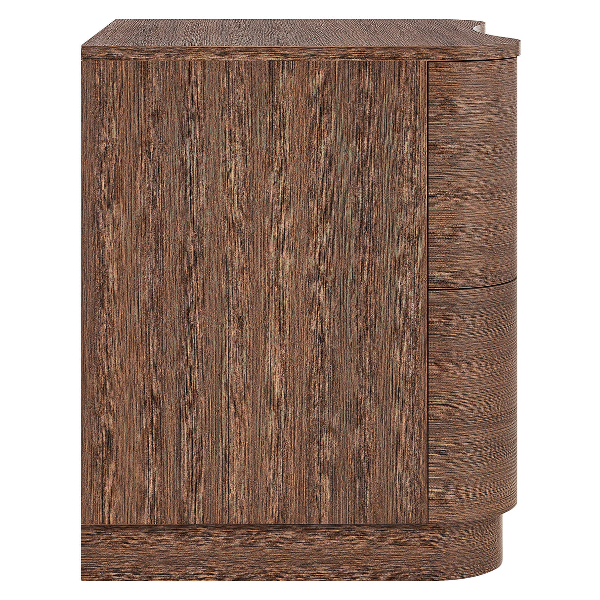 Mirae 2-Drawer Curved Nightstand by Modway