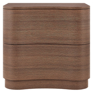 Mirae 2-Drawer Curved Nightstand by Modway