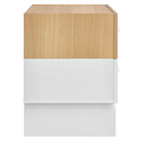 Nolia 2-Drawer Color Block Nightstand by Modway