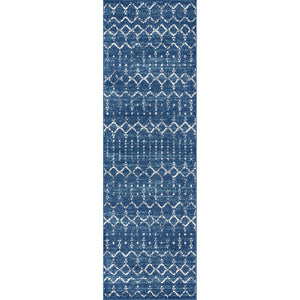 Moroccan HYPE Boho Vintage Diamond Runner Rug
