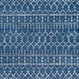 Moroccan HYPE Boho Vintage Diamond Square Area Rug