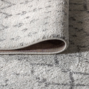 Moroccan HYPE Boho Vintage Diamond Square Area Rug