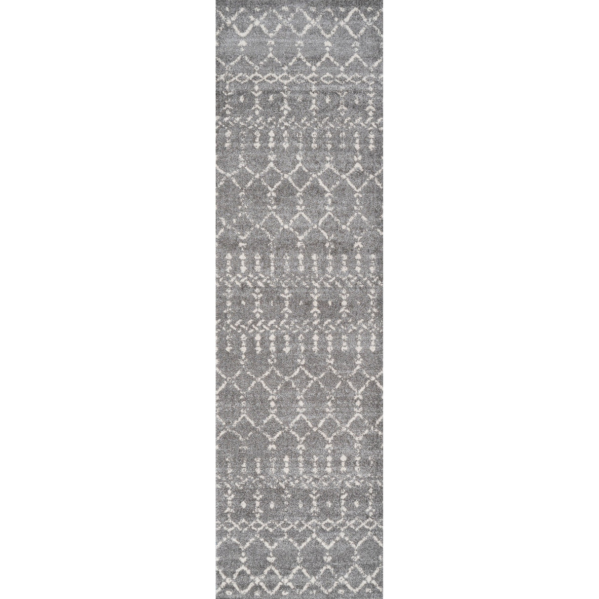 Moroccan HYPE Boho Vintage Diamond Runner Rug