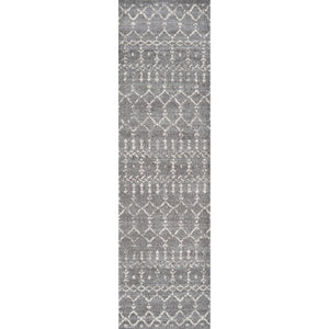 Moroccan HYPE Boho Vintage Diamond Runner Rug