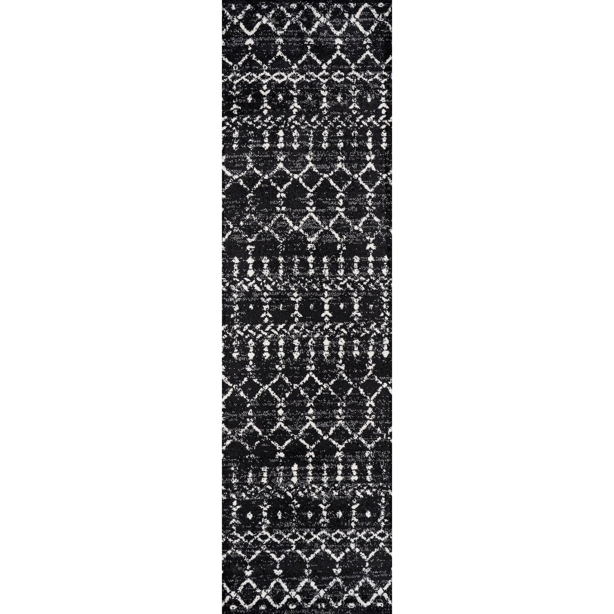Moroccan HYPE Boho Vintage Diamond Runner Rug