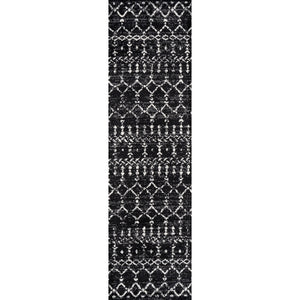 Moroccan HYPE Boho Vintage Diamond Runner Rug