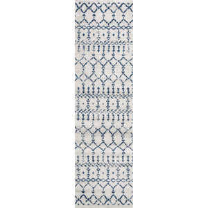 Moroccan HYPE Boho Vintage Diamond Runner Rug