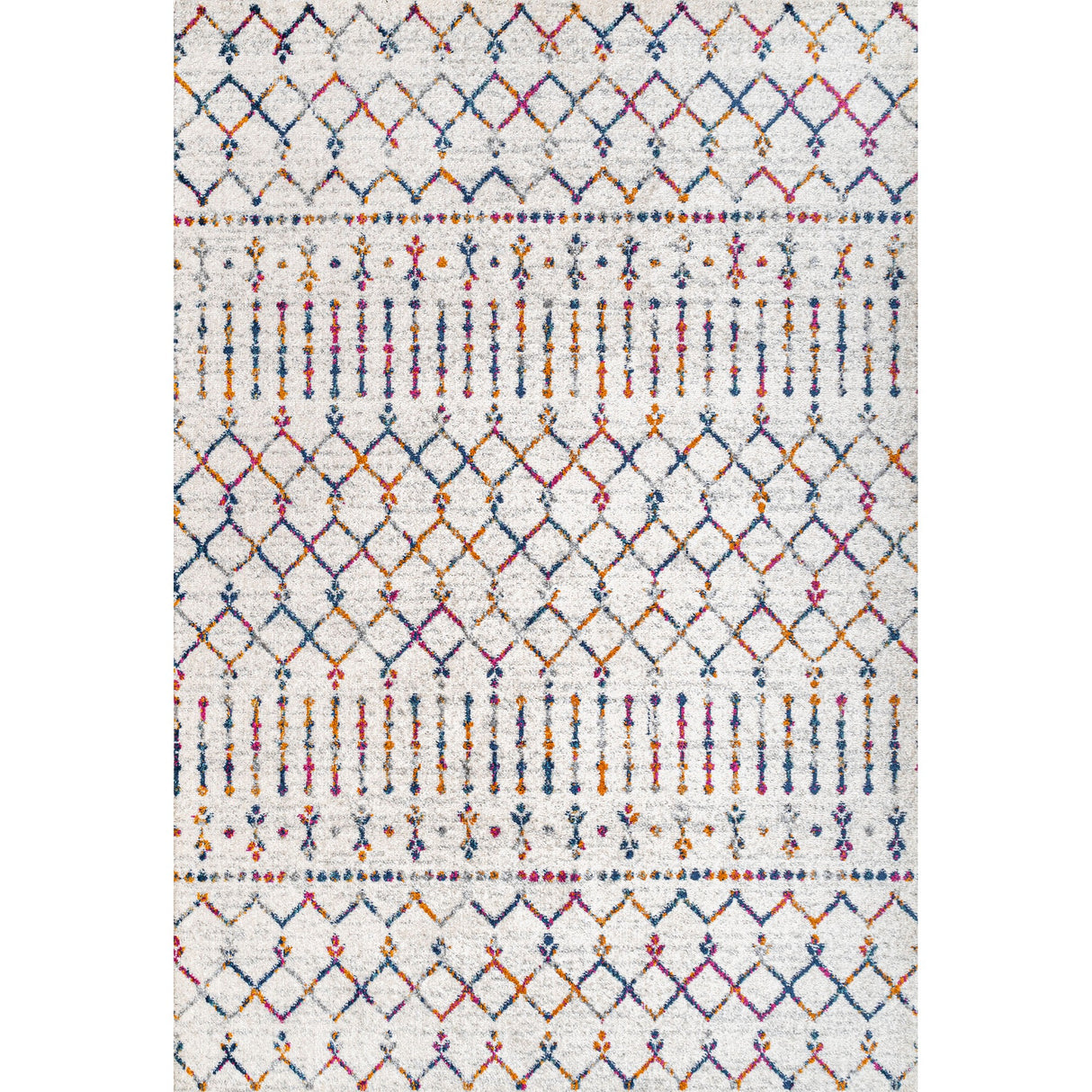 Moroccan HYPE Boho Vintage Diamond Area Rug