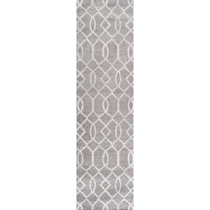 Asilah Ogee Fretwork Runner Rug