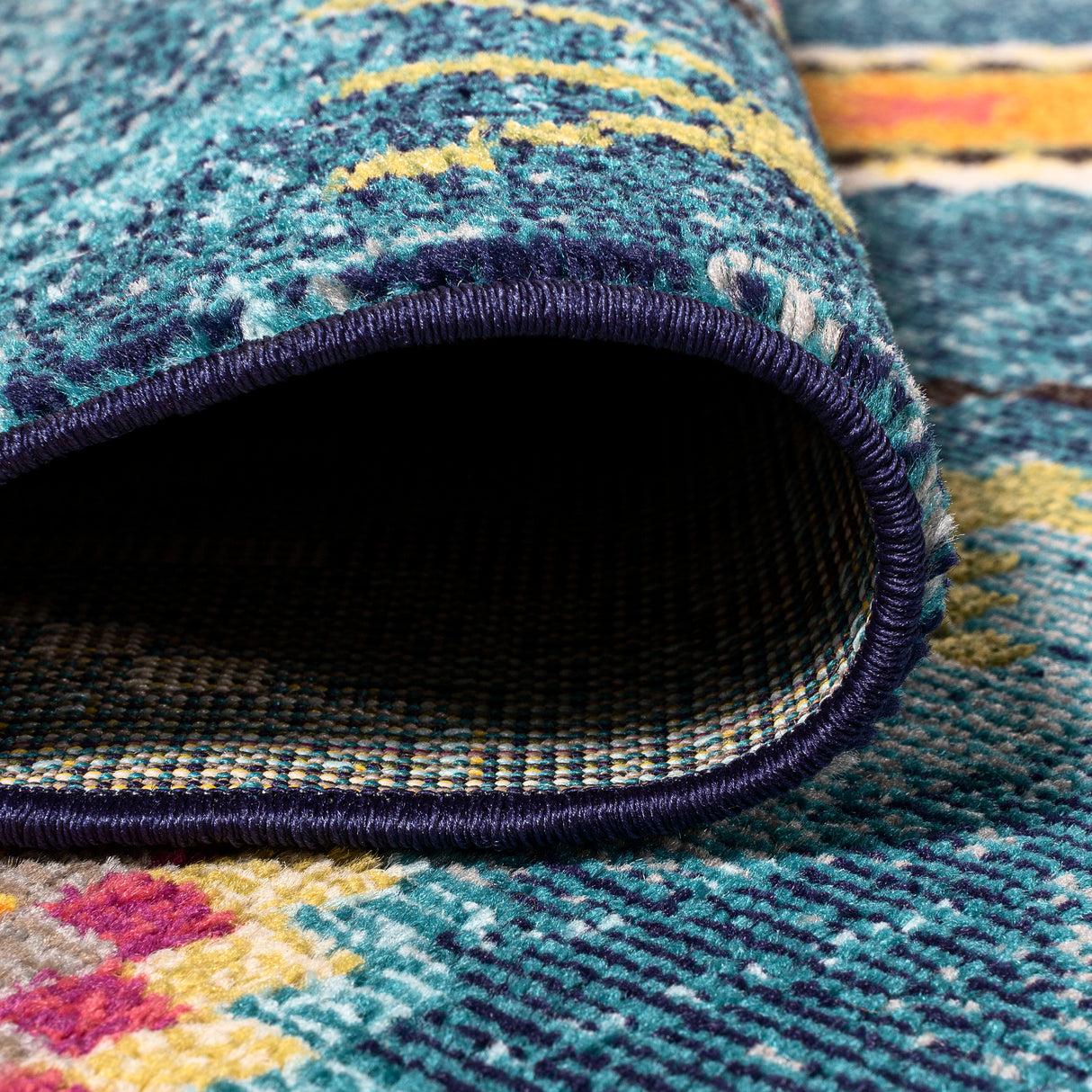 Tribal Love Geometric Runner Rug