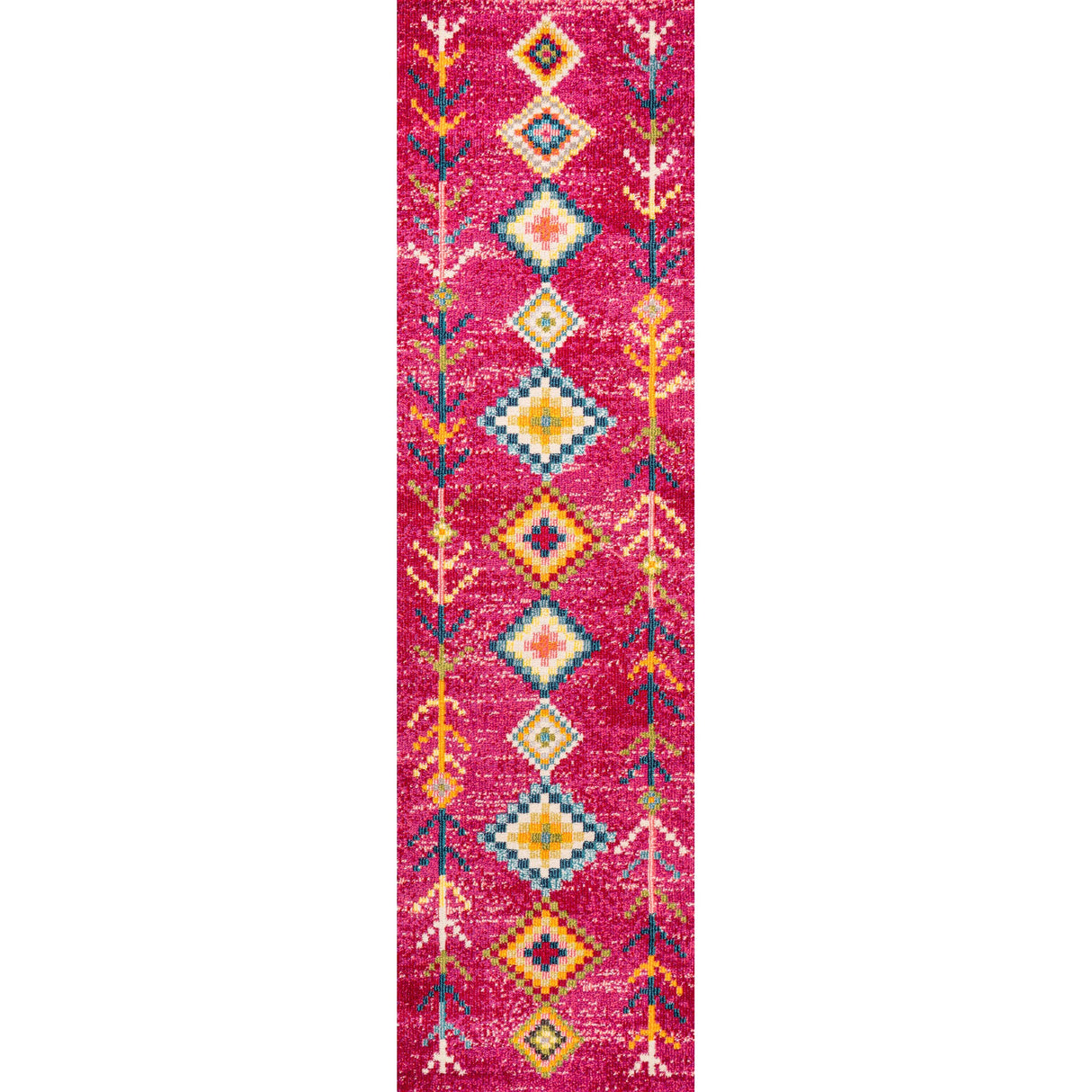 Tribal Love Geometric Runner Rug