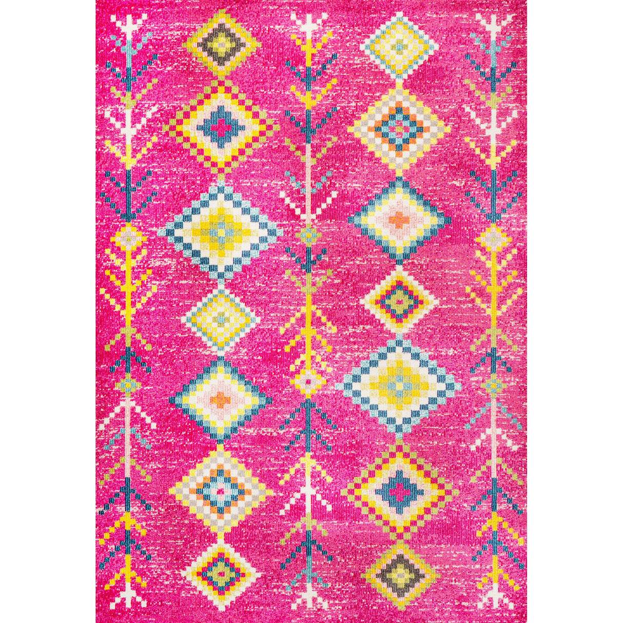 Tribal Love Geometric Area Rug
