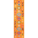 Tribal Love Geometric Runner Rug