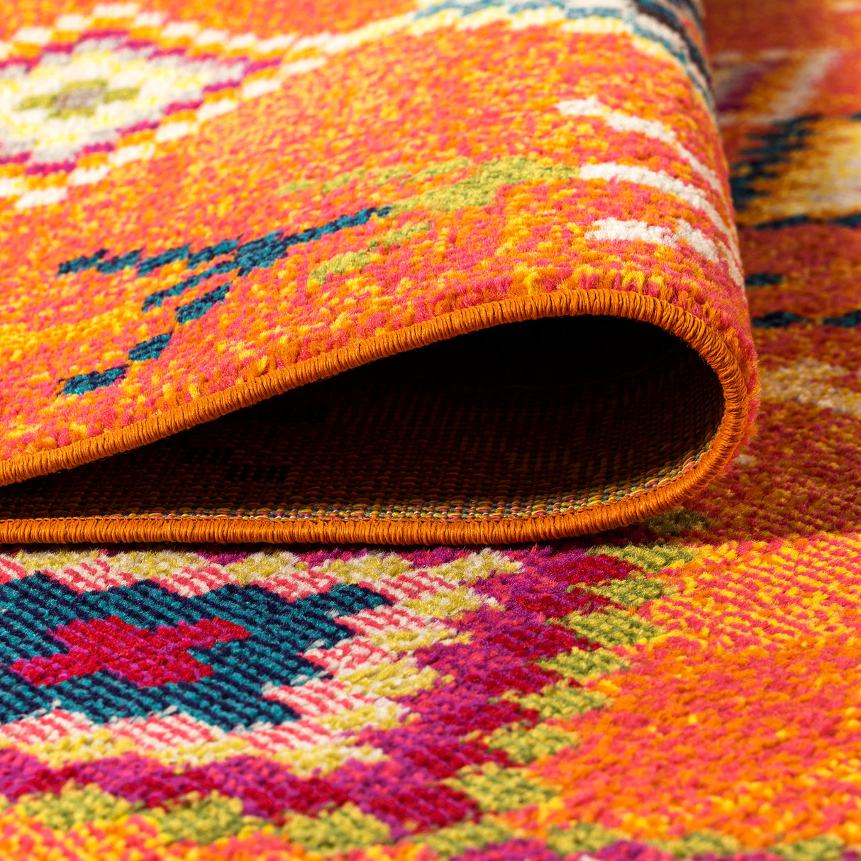 Tribal Love Geometric Runner Rug