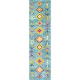 Tribal Love Geometric Runner Rug