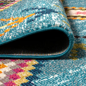 Tribal Love Geometric Runner Rug