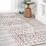 Arta Moroccan Vintage Geometric Runner Rug