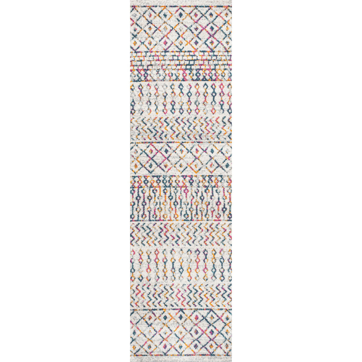 Arta Moroccan Vintage Geometric Runner Rug