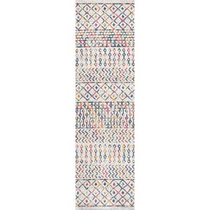 Arta Moroccan Vintage Geometric Runner Rug