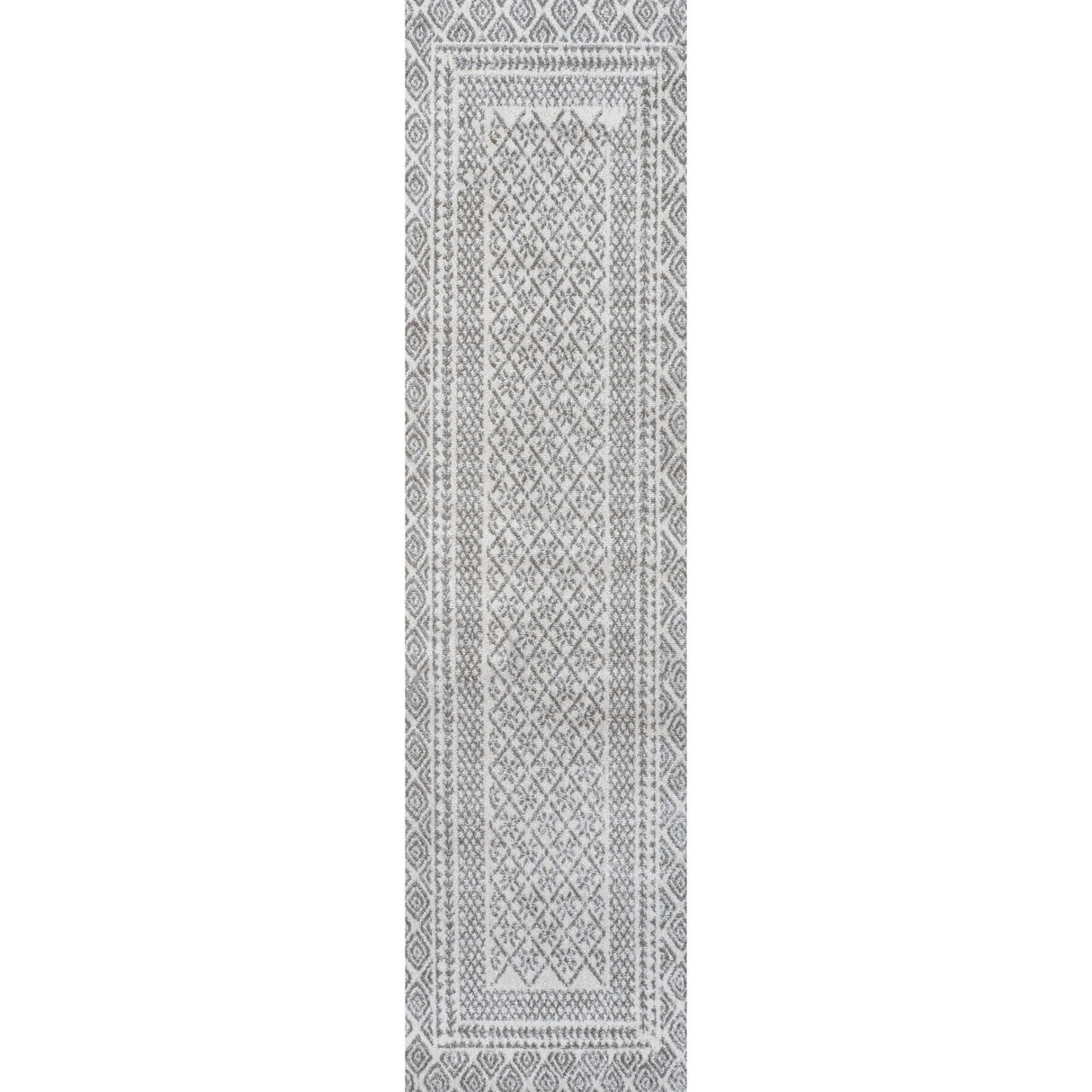 Athens Modern Geometric Boho Runner Rug