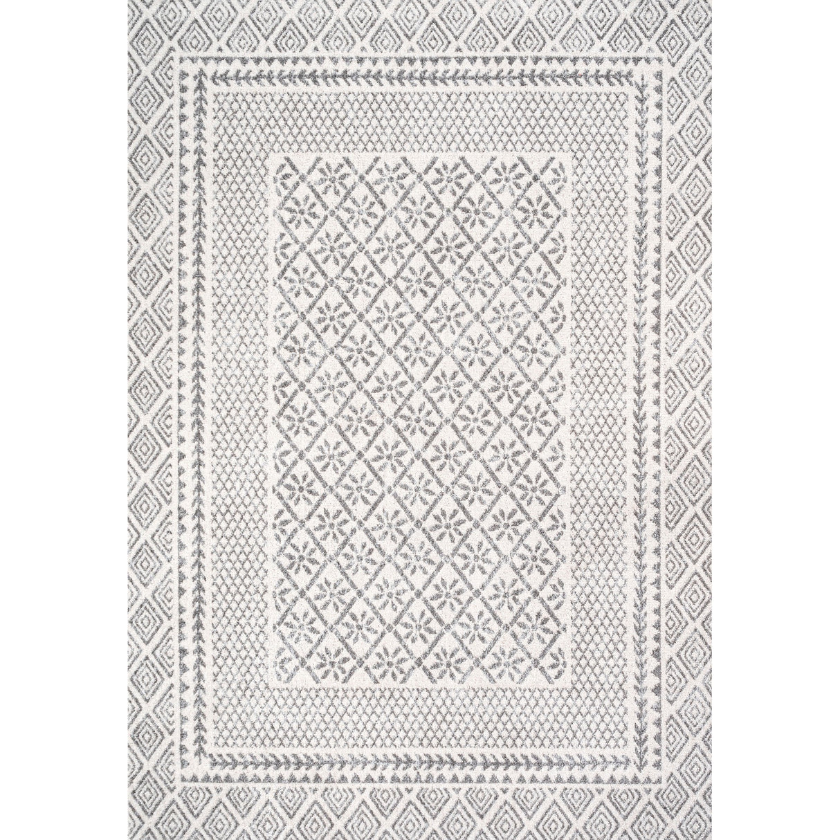 Athens Modern Geometric Boho Area Rug