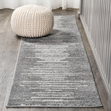 Aya Berber Stripe Geometric Runner Rug