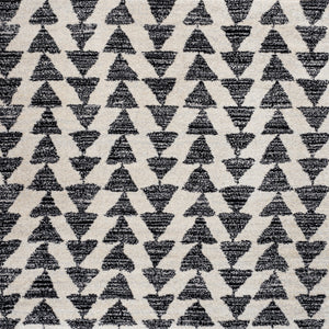 Aisha Moroccan Triangle Geometric Square Area Rug