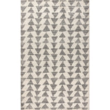 Aisha Moroccan Triangle Geometric Area Rug