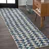 Aisha Moroccan Triangle Geometric Runner Rug