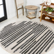 Khalil-Modern-Berber-Stripe-Round-Area-Rug-Area-Rugs
