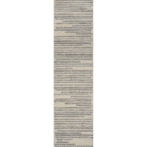 Khalil Modern Berber Stripe Runner Rug