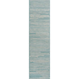Khalil Modern Berber Stripe Runner Rug