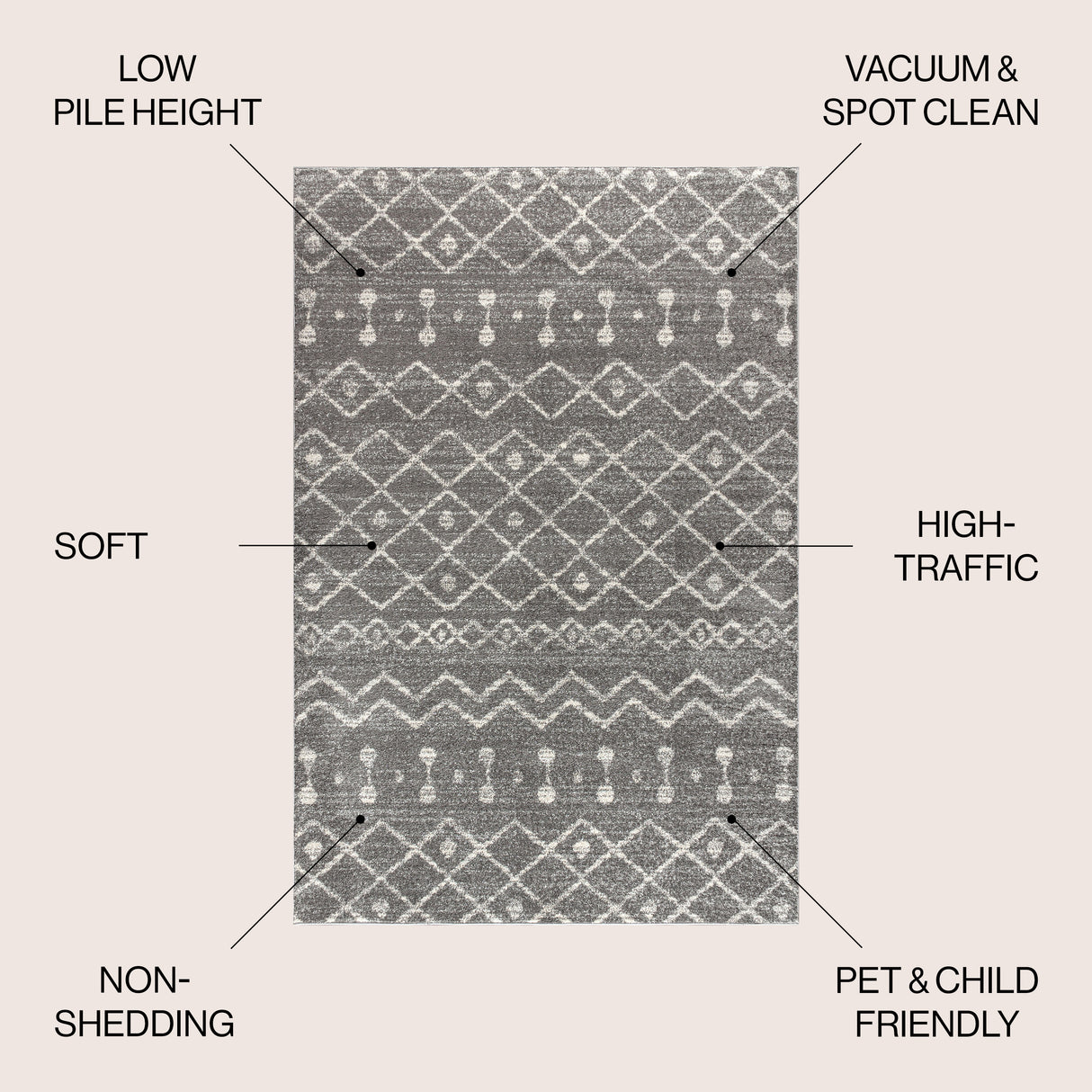 Aksil Moroccan Beni Souk Area Rug