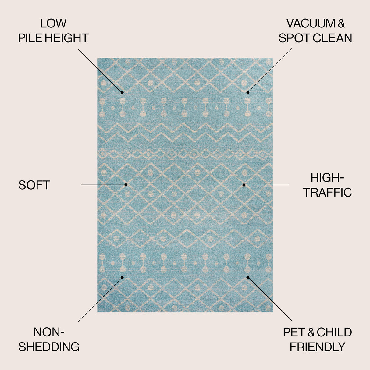 Aksil Moroccan Beni Souk Area Rug