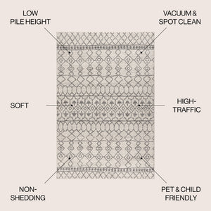 Izil Moroccan Beni Souk Area Rug