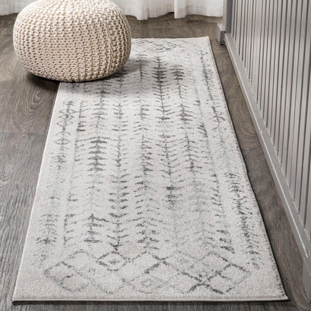 Ziri Moroccan Geometric Runner Rug