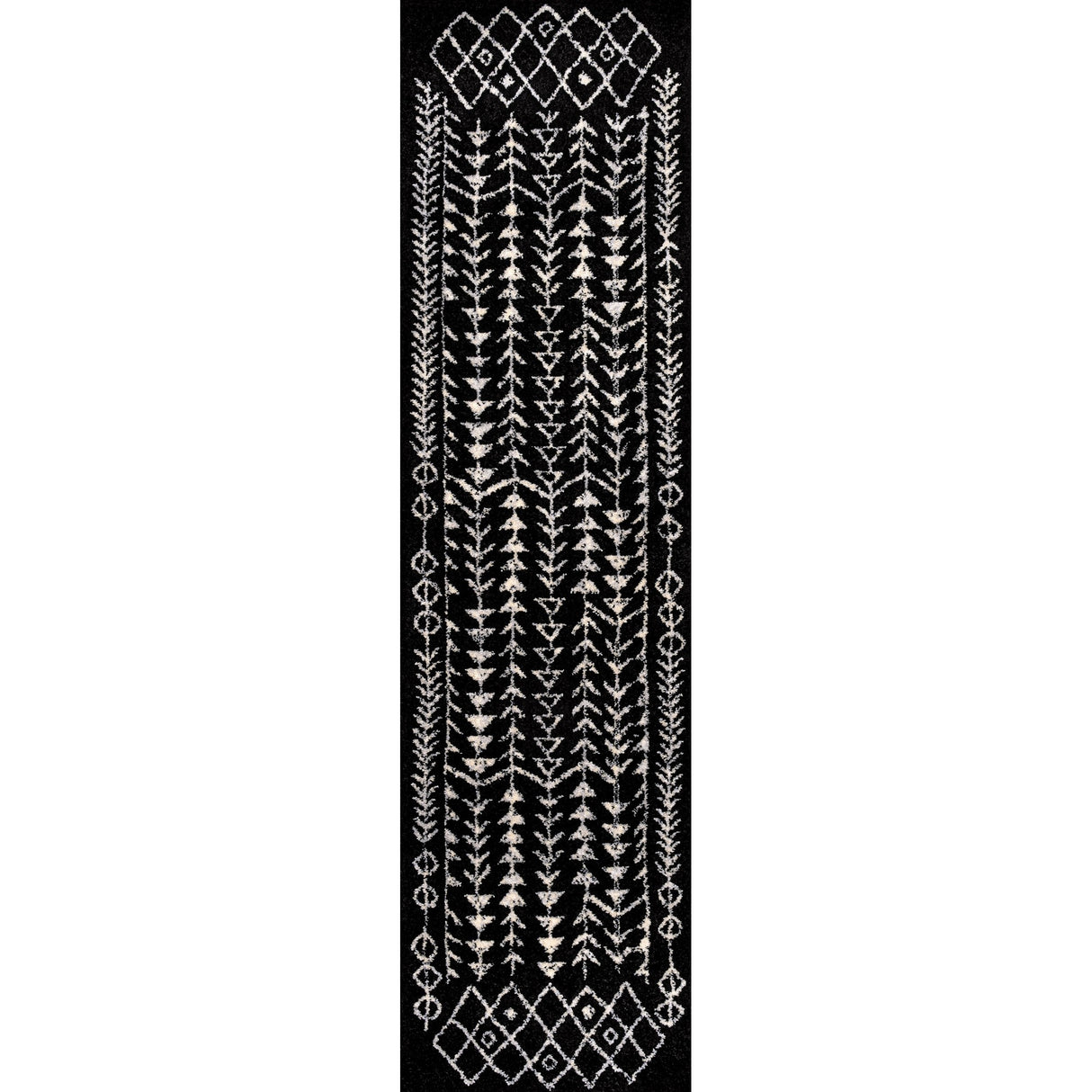 Ziri Moroccan Geometric Runner Rug