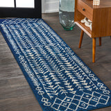 Ziri Moroccan Geometric Runner Rug