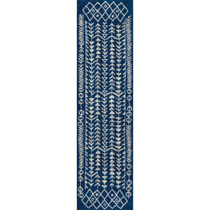 Ziri Moroccan Geometric Runner Rug