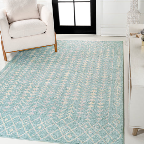 Ziri Moroccan Geometric Area Rug