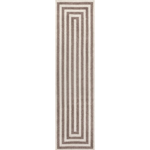 Bandol Modern Classic Mitre Stripe Runner Rug