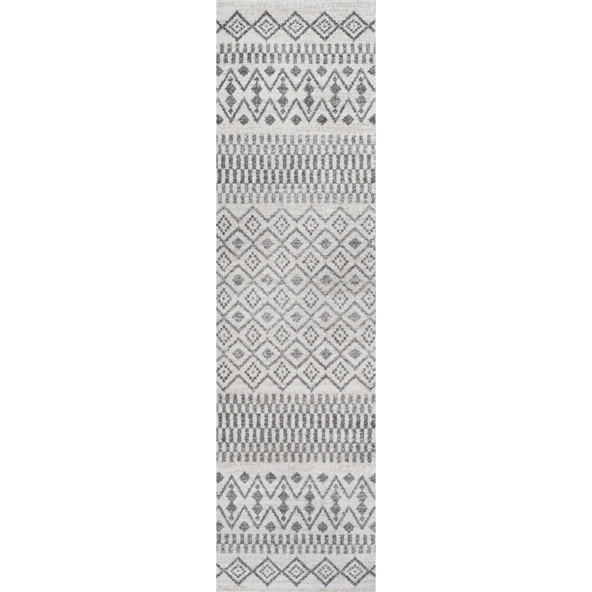 Ifrane Berber Geometric Stripe Runner Rug