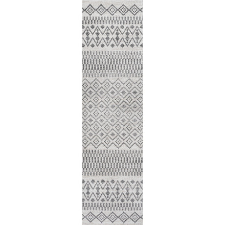 Ifrane Berber Geometric Stripe Runner Rug