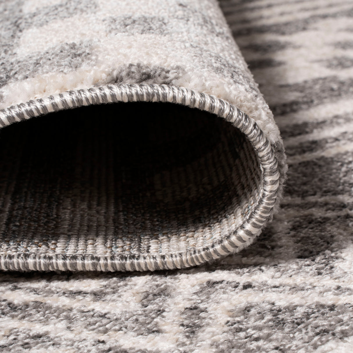 Imlil Tribal Geometric Stripe Runner Rug