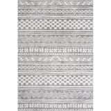 Imlil Tribal Geometric Stripe Area Rug