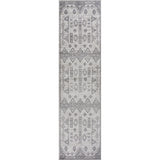 Idris Tribal Diamond Geometric Runner Rug