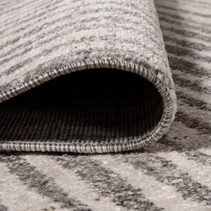 Skoura Modern Bold Stripe Runner Rug