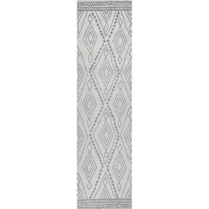 Rih Moroccan Style Diamond Runner Rug