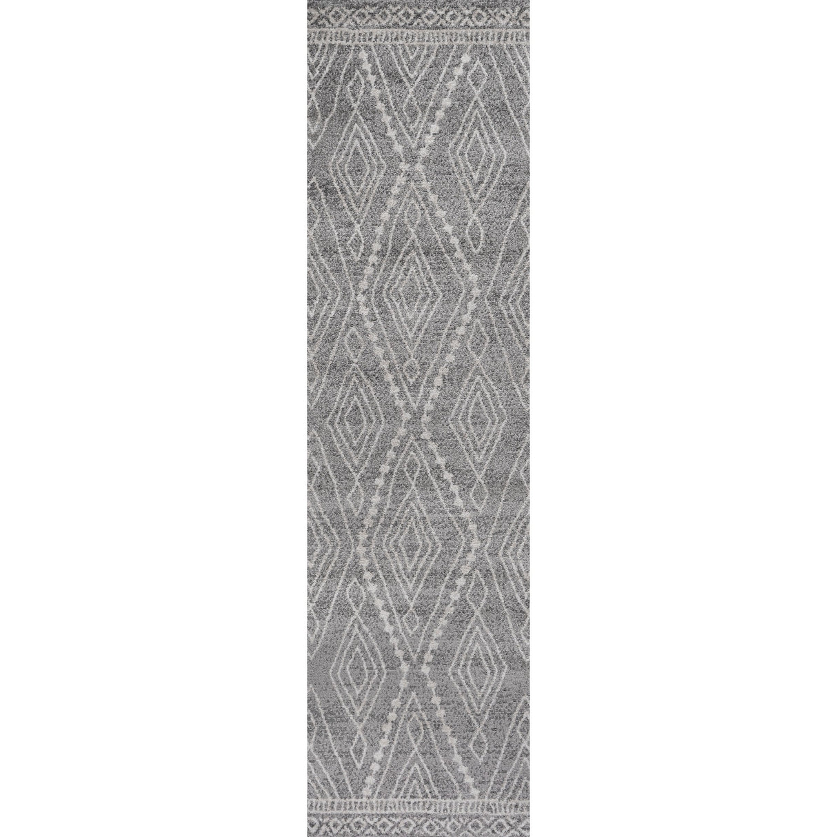 Rih Moroccan Style Diamond Runner Rug